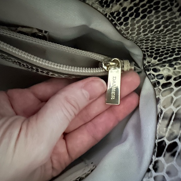 Danier Leather Embossed Snake Purse. - Picture 6 of 8